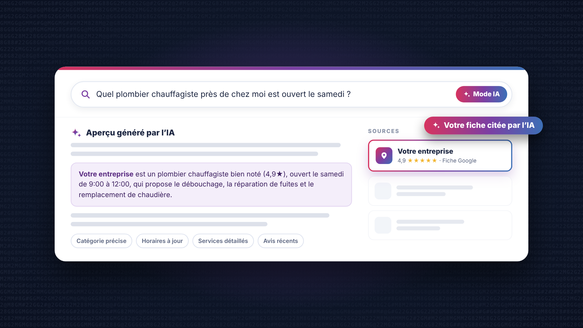 AdSim Fiche google avis